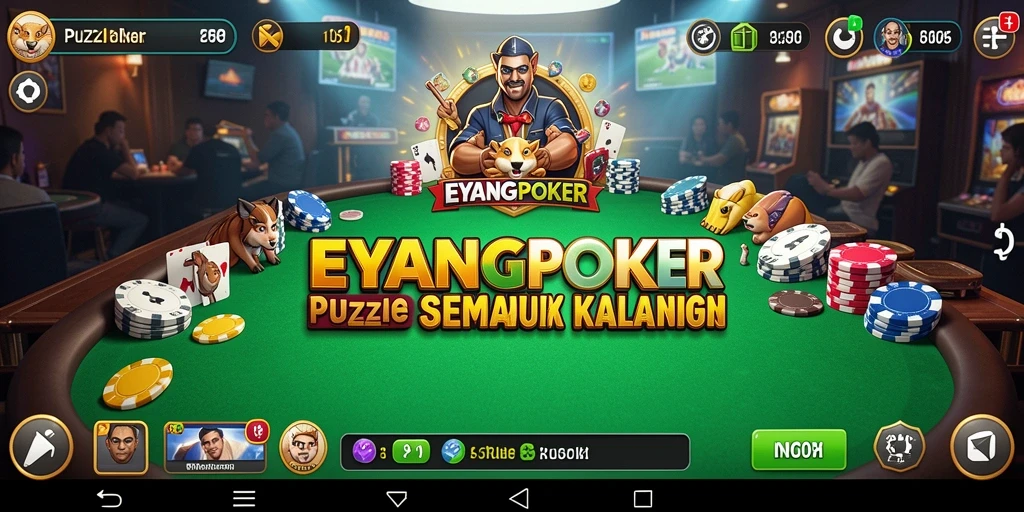 Screenshot gameplay <strong>EYANGPOKER</strong> yang menampilkan tantangan menarik.
