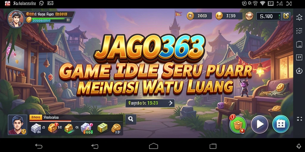 Tampilan permainan JAGO368 dengan grafik menarik dan gameplay Idle yang seru.