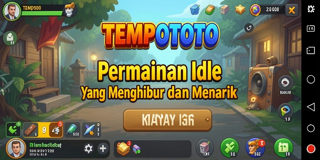 Tampilan gameplay <strong>TEMPOTOTO</strong> yang santai dan menyenangkan.